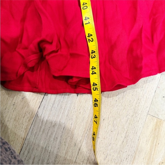 Reformation red Tayler midi dress NWT - Picture 8 of 10